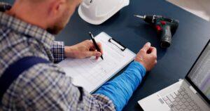 An injured person reads about the compensation they can get for a construction accident in New York