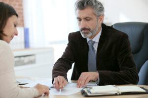 An attorney speaks with her client about what is considered a catastrophic injury in New York.